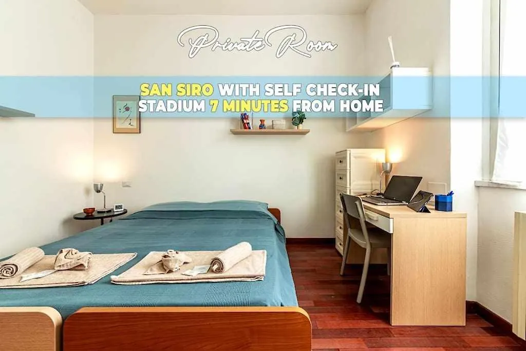 Homestay San Siro A 7 Minuti Stanza Top Con Zone Comuni Milan